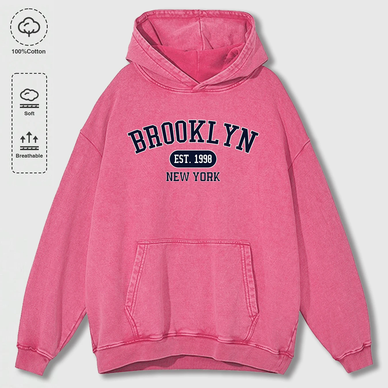 Winter Clothing In New York City - Brooklyn Est New York City Printed
