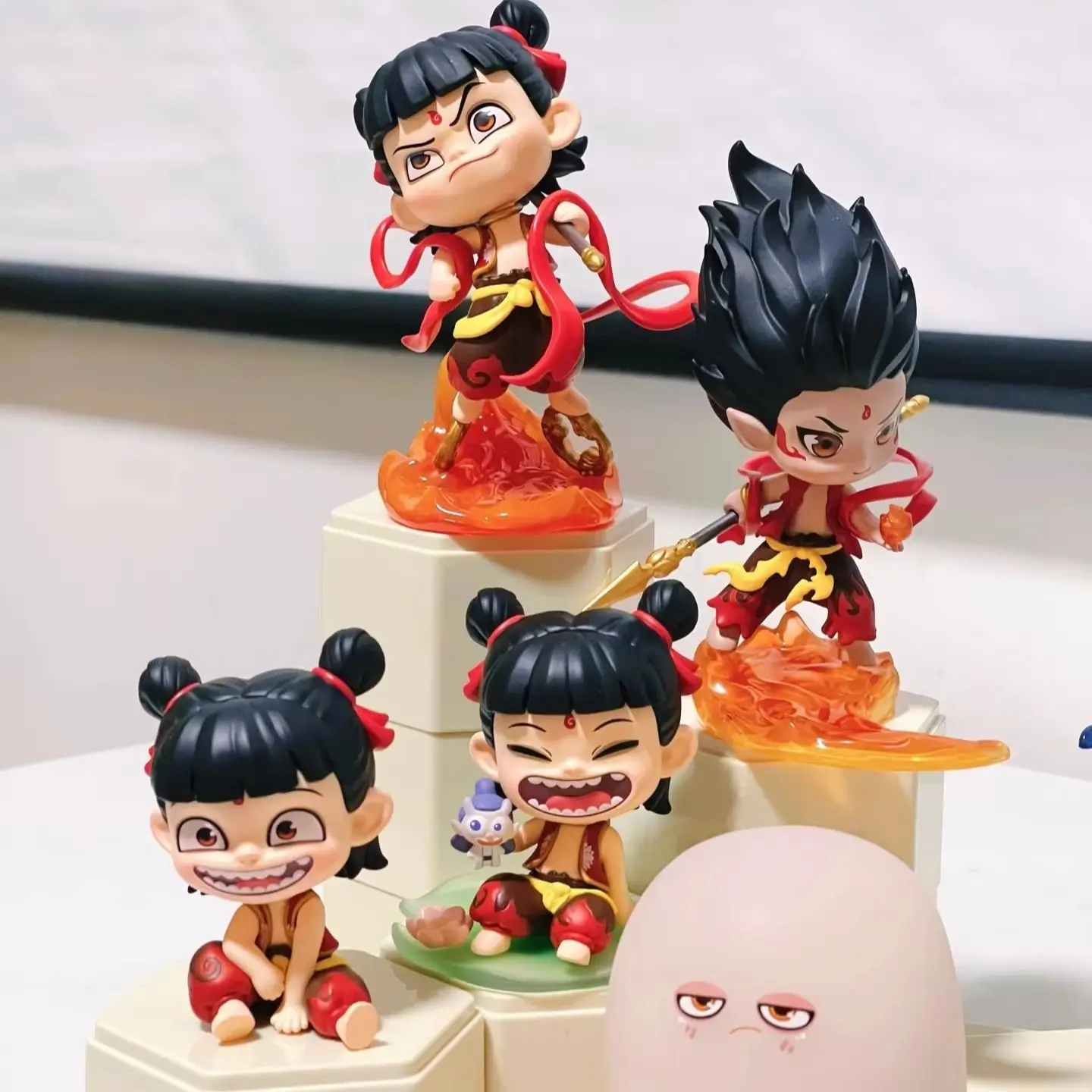 

POP MART NeZha2Born Bonds Series Kawaii Anime Action Figure Dolls Blind Box Surprise Mystery Gift for Girls