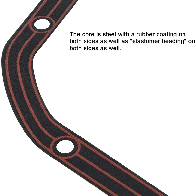 

A51K-D030 Differential Cover Gasket Rubber Coated Steel Core for 30 Axle for TJ JK