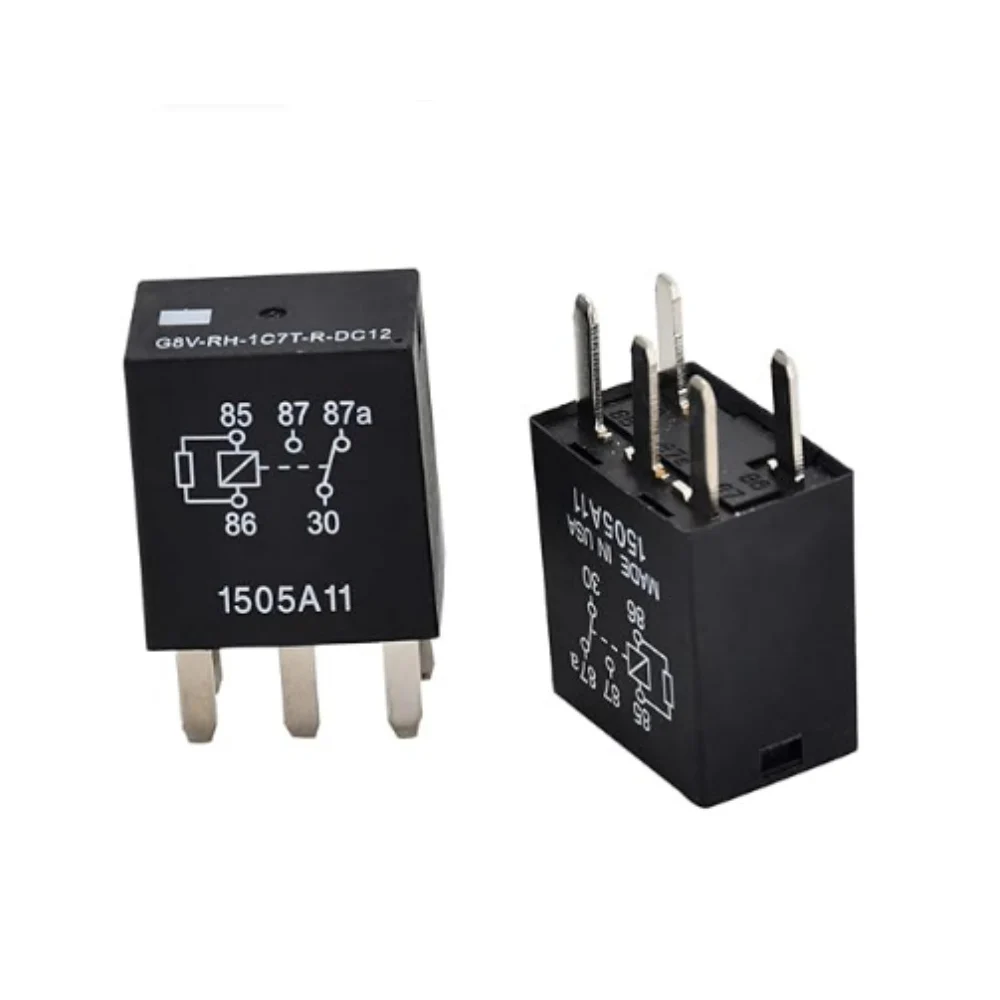 1 Set G8V-RH-1C7T-R-DC12V Fuel Pump Power Relay 301-1C-C-R1 Automotive Electrical Part for Vehicle