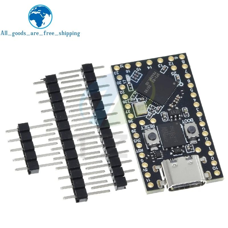 Carte de développement Micro RP2040 Pro, 4 mo, double cœur, prend en charge Mciro Python, Compatible avec Raspberry PI PICO, 1/3 pièces