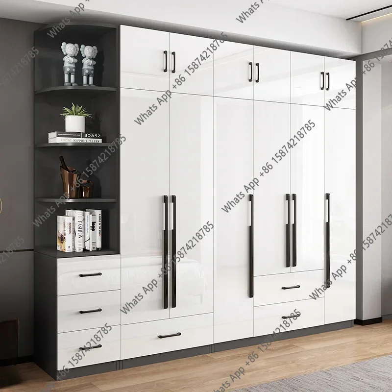 Nuevo Armario de Madera con Cajones para Ropa de Niñas, Almacenamiento para Dormitorio y Apartamento, Ropero Armable X