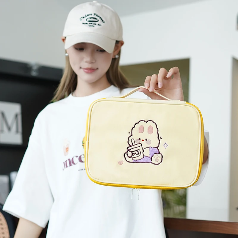 Cartoon Laptop Handbag 11 13 14 15 16 Inch Tablet Sleeve For MacBook Air Pro 13 14 16 Shockproof Laptop Cover For Ipad Xiaomi