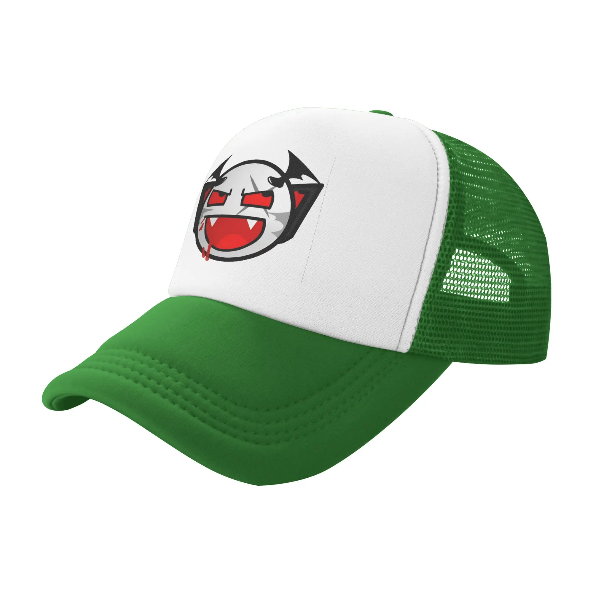  Beach Epic Face Vampire Snapback Hat For Man Woman Summer Cooling Mesh Side Caps Hats Adjustable Fit For Casual Wear