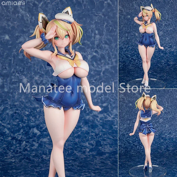 

﻿ AmiAmi x AMAKUNI Original PHANTASY STAR ONLINE 2 es Cool Breeze Gene 1/7 PVC Action Figure Anime Model Toys Doll Gift