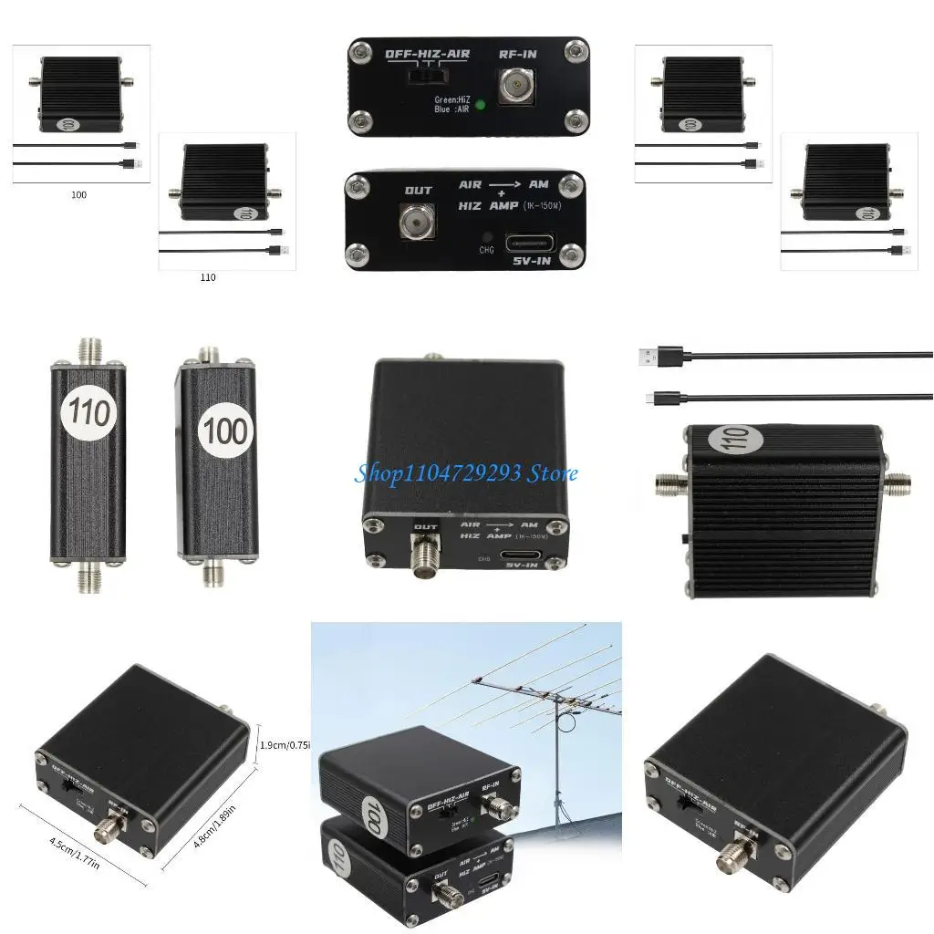 Y2GD Highly Resistance Amplifier Aviation Inverters 118Mhz-138Mhz Aviation Bands to SW