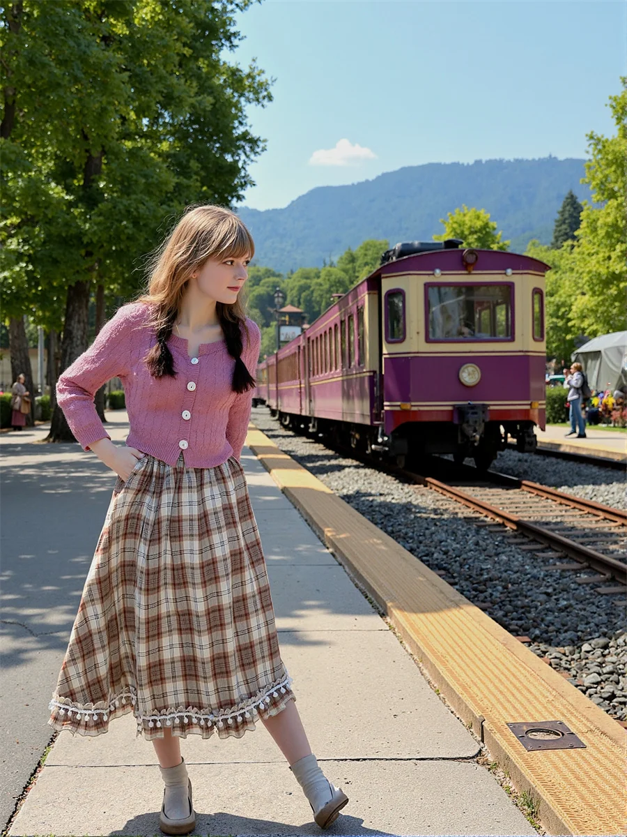 

Клетчатые юбки-миди, женские плиссированные сетчатые многослойные элегантные шикарные юбки для банкета и выпускного вечера, струящаяся лоскутная блестящая аппликация