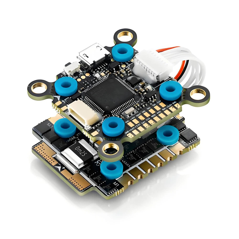 Hobbywing Xrotor F7 45A/65A 3-6S 비행 스택 F7 비행 컨트롤러 (4-in-1 ESC 포함) FPV 레이싱 드론 액세서리