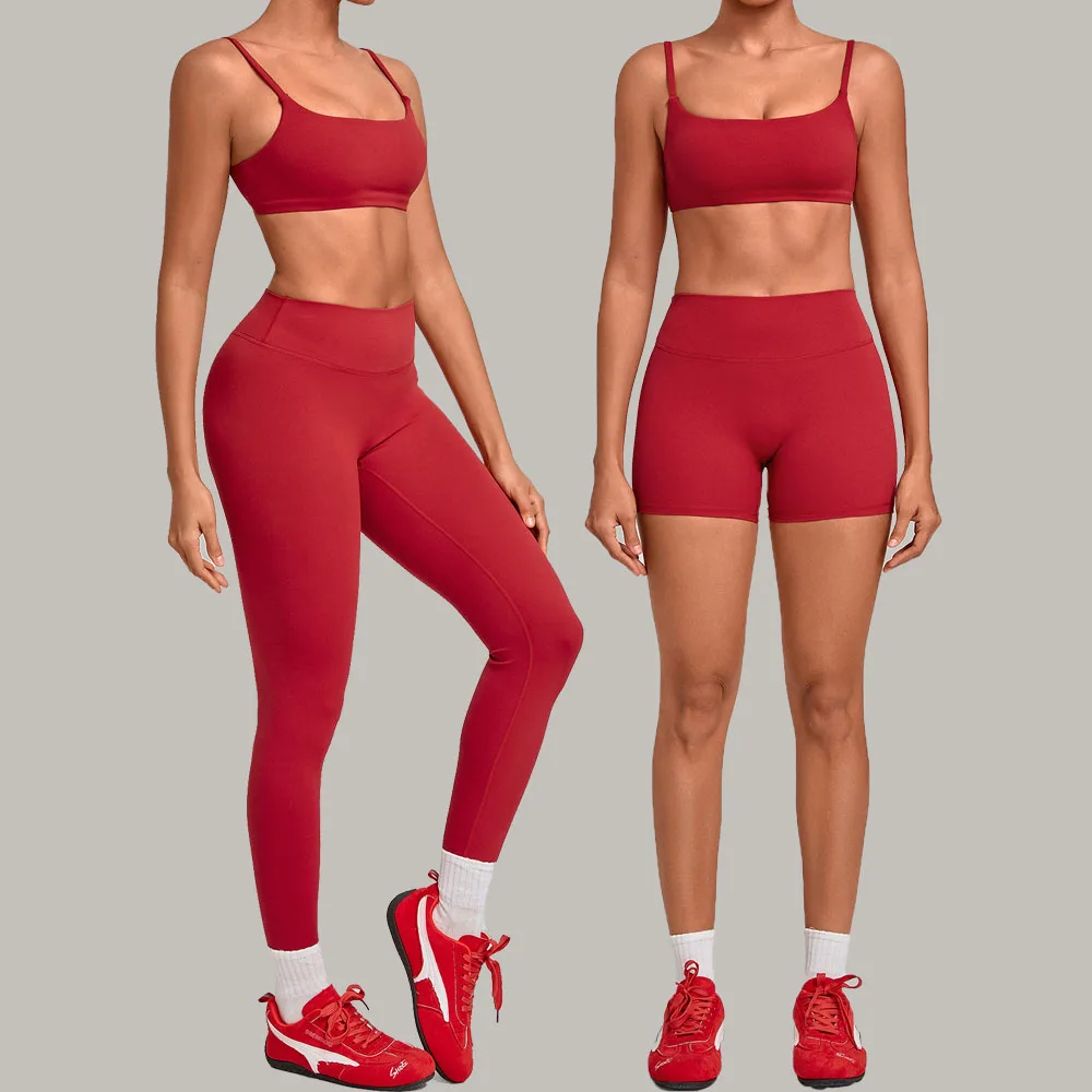 2pcs Women Yoga Clothes Sportswear Gym Exercise Pilates Fitness Clothes Push Ups Running High Waist Hip Lifting Cycling Yoga Set