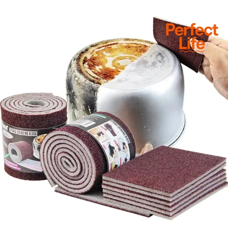 Kitchen Brush Magic Melamine Carborundum Eraser for Pan Pot Dish Kitchen Utensils Household Cleaning Items