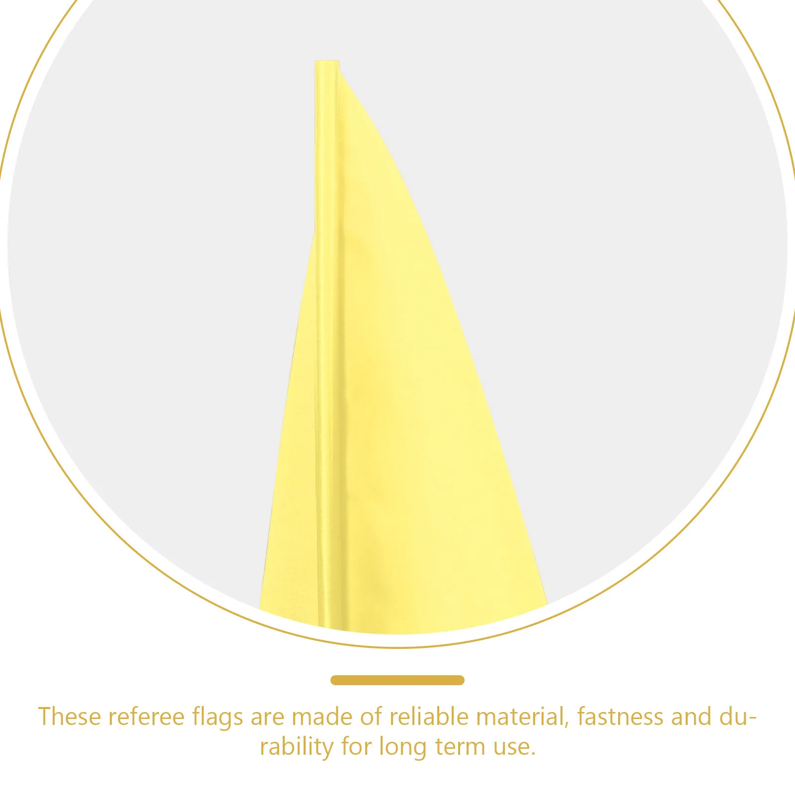 4Pcs Referee Flag Race Conducting Handheld Lightweight Soccer Football Match Signal Flags Referee Flag Signal Flags