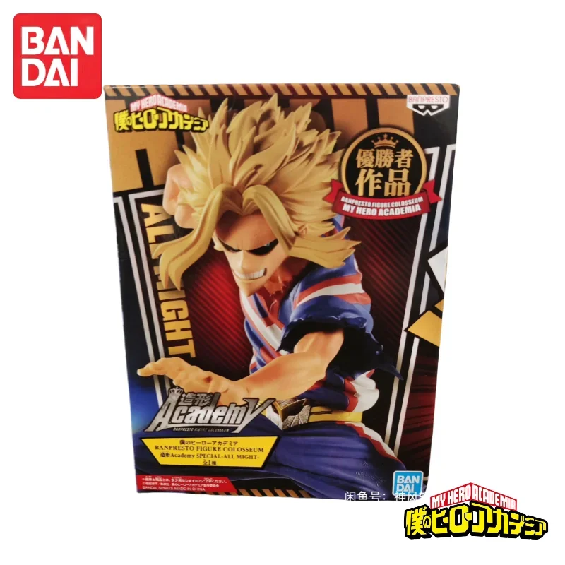 

In Stock Bandai Banpresto My Hero Academia All Might Bwfc Academy Special Original Action Figure Figurine Ornaments Funko Pop