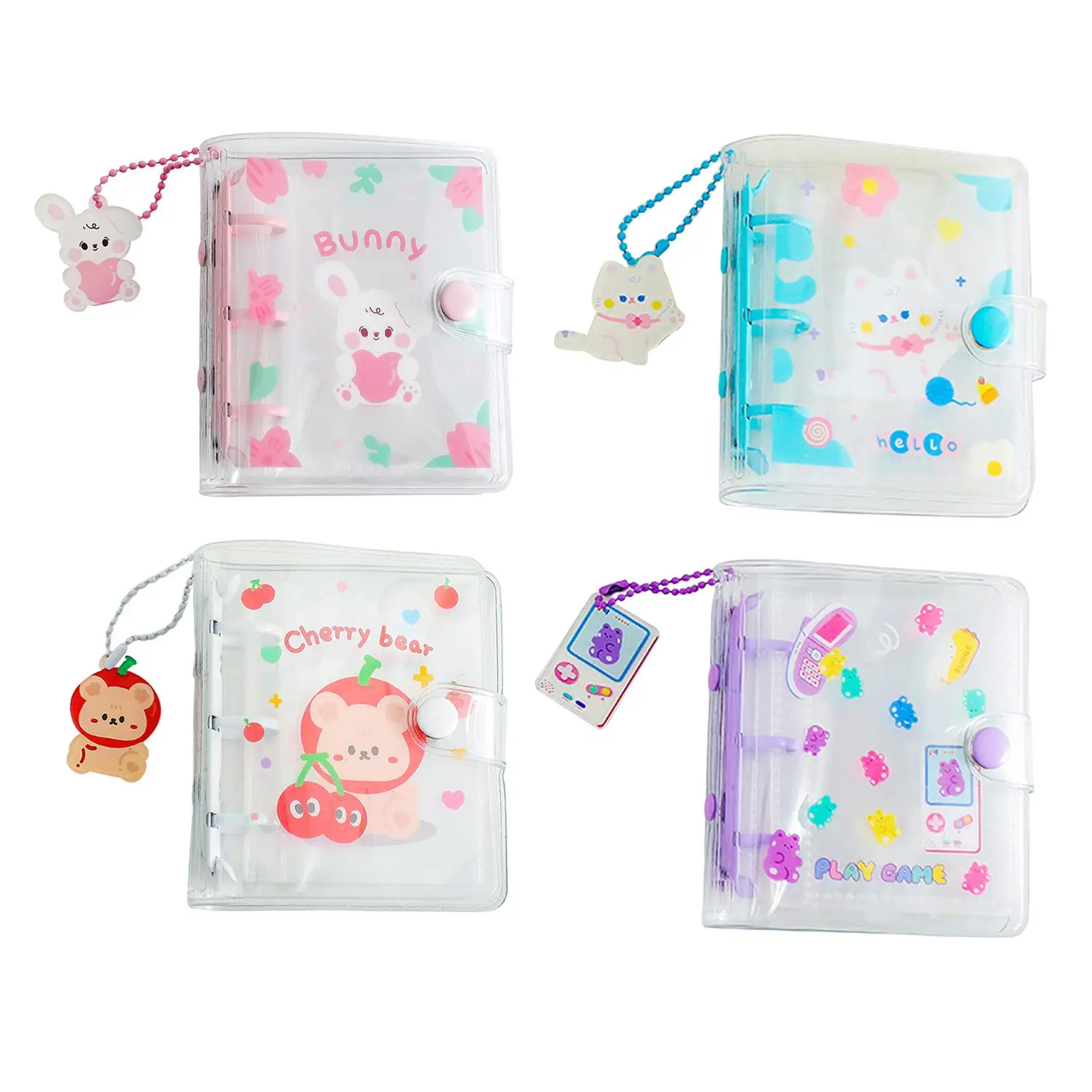 Cute Mini Photo Album Picture Organizer Photocard Holder for Credit Cards