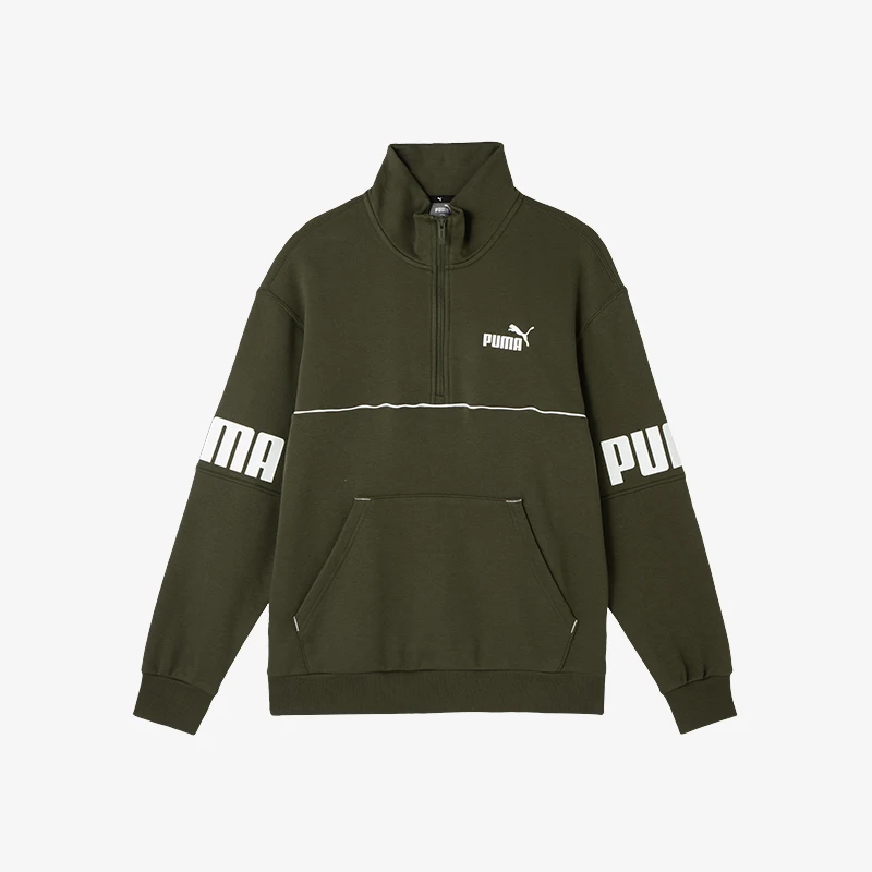 

Puma, новинка осени 2024, мужская свободная лоскутная спортивная повседневная вязаная толстовка с капюшоном 686058-70