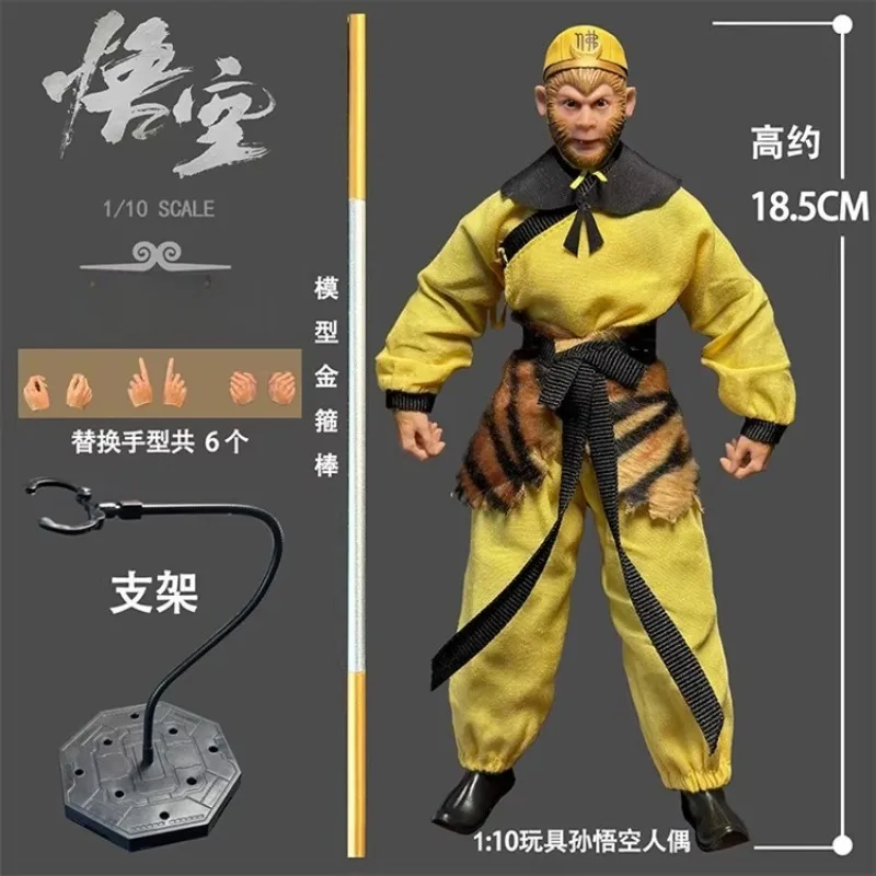 

In Stock 1/10 Scale Action Figures Monkey King Model Gift Anime Character Toys Dolls Desktop Ornament