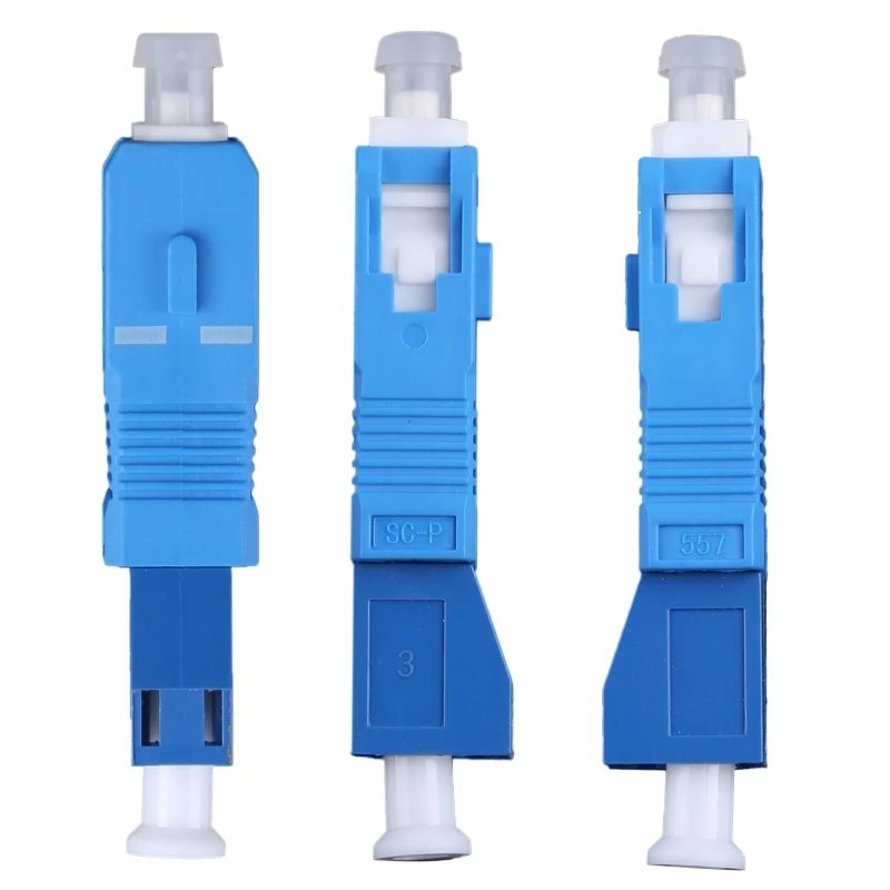 

SC Male to LC Female Fiber Optic Adapter SC-LC Hybrid Optical Adapter Less than 0.2dB Fiber Optic Hybrid Adapter