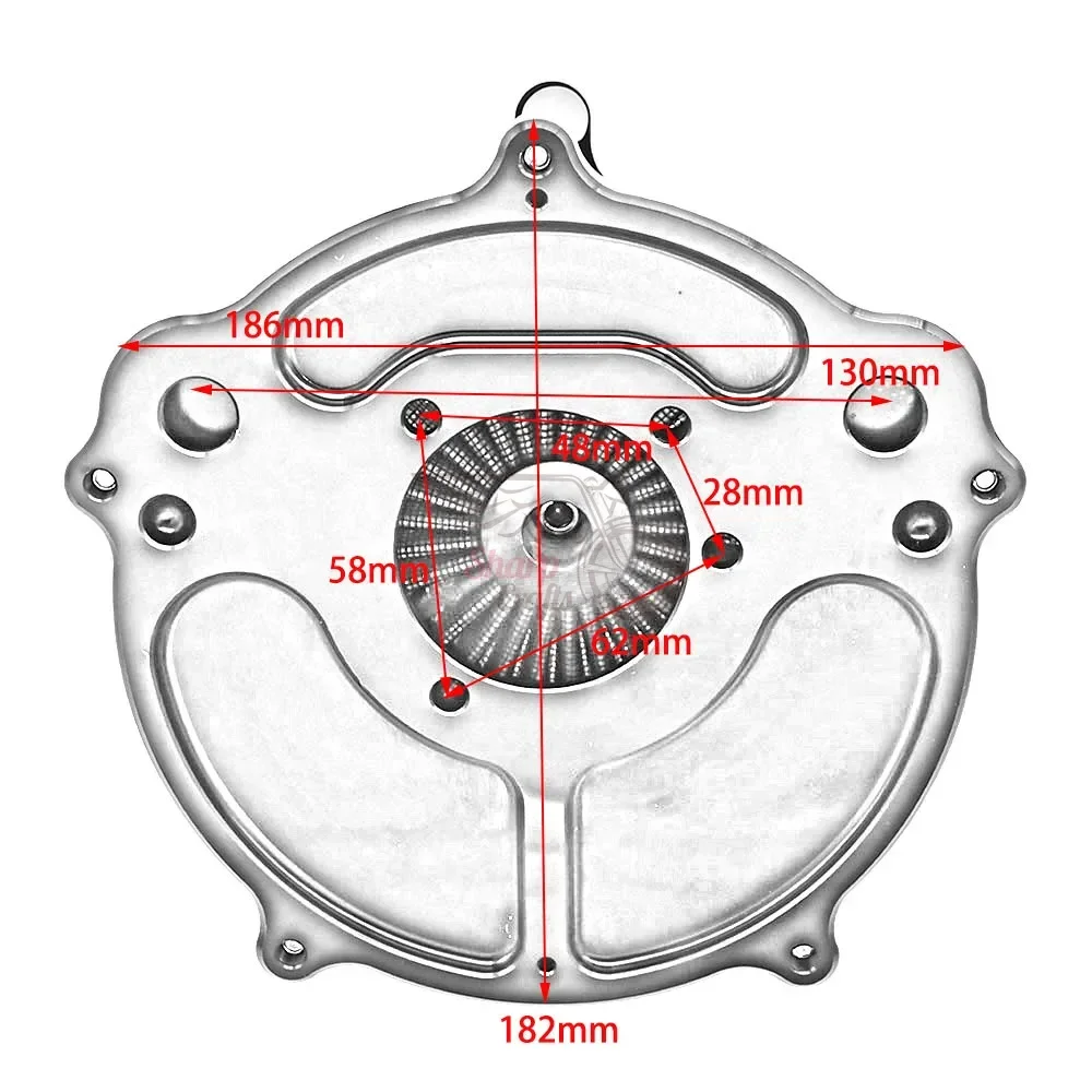 Motorcycle Accessories CNC Intake Air Cleaner Filter For Harley Sportster XL883 Iron XL1200 Forty Eight 48 Seventy Two 1991-2022