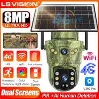 Cámara solar 4K con doble lente - 39.99 € Cámara solar 4K con doble lente