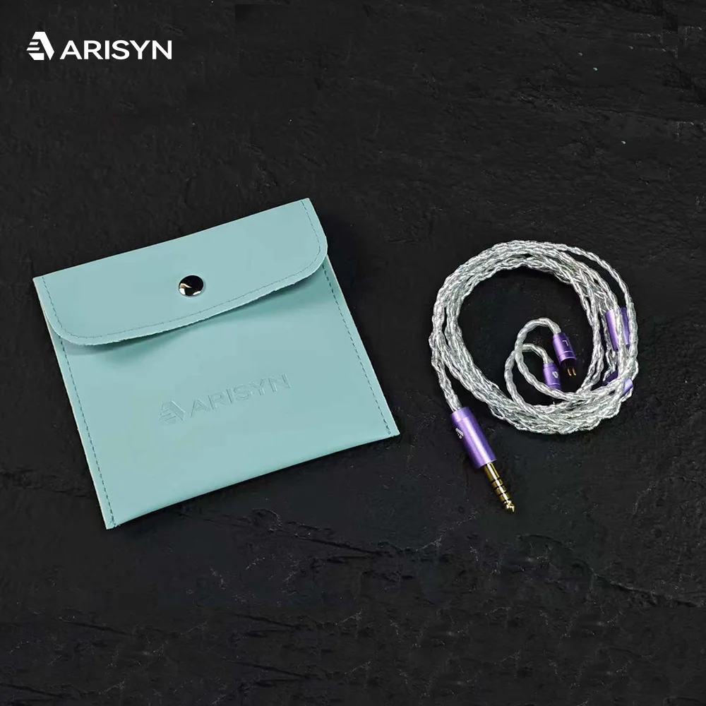Wyprzedaż ARISYN BING XIAN Kabel do słuchawek 26 AWG 4 przewody Przewodowy zestaw słuchawkowy z wtyczkami 0.78 2pin 3.5mm 4.4mm do słuchawek dousznych — zdjęcie produktu 6