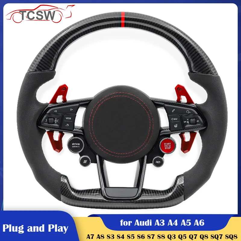 

Car Steering Wheel Red Paddle for Audi A3 A4 A5 A6 A7 A8 S8 Q3 Q5 Q7 S3 S4 S5 S6 S7 TT R8 RS3 RS4 OEM any color Auto Parts