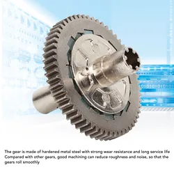 Металлическая сталь 57T 0,8 мод, набор тапочек, цилиндрическая шестерня для Arrma 1/10 Granit для Typhon 1/8, радиоуправляемые автомобильные тапочки, цилиндрическая шестерня