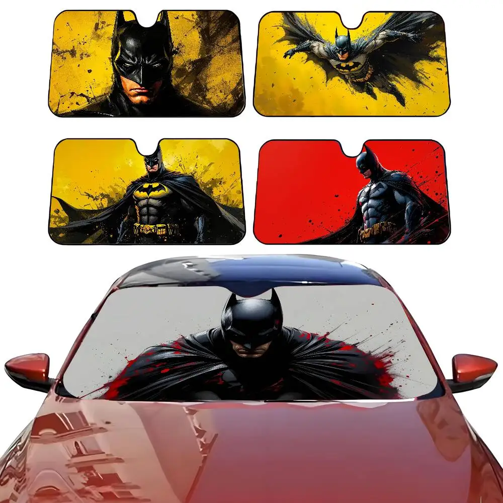B-Batman 자동차 차양 파라솔 자동차 앞 유리 차양 자외선 차단 및 실내 쿨러