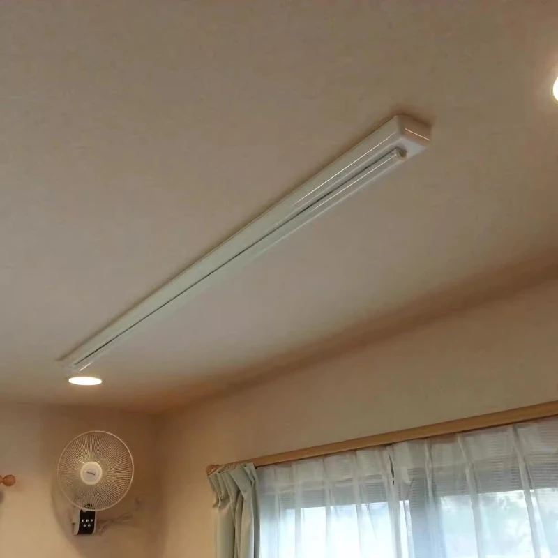 

Embedded hidden external hanging type, indoor single pole type hand lift drying rack