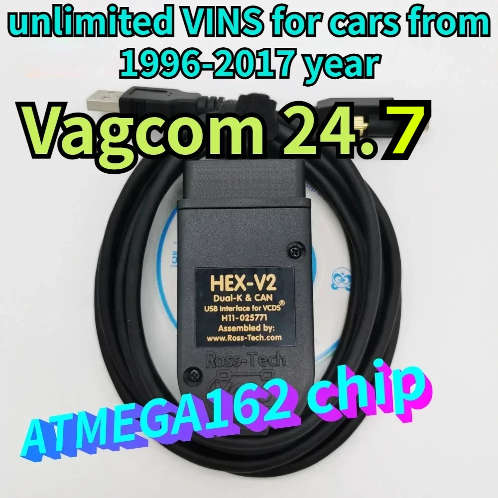 مُقيّم شامل لجهاز VCDs HEX CAN USB لفحص سيارات فولكس فاجن وأودي وسكودا وسيدان – تجربة عملية من مستخدم حقيقي