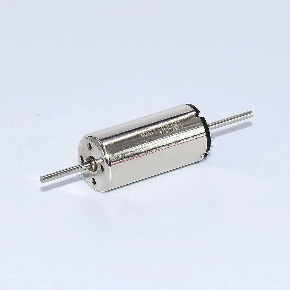 1PC 8mm*16mm Mini Coreless Dual Shaft DC Motor 816 12V 13500/18000RPM High Speed for High Speed Torque RC Rail Block Train Model