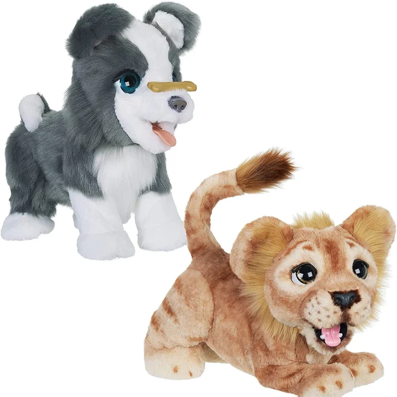 

Original FurReal Dog Lion Mighty Roar Simba Electronic Interactive Plush Toy Ricky IL mio fedele cucciolotto Children's Toys