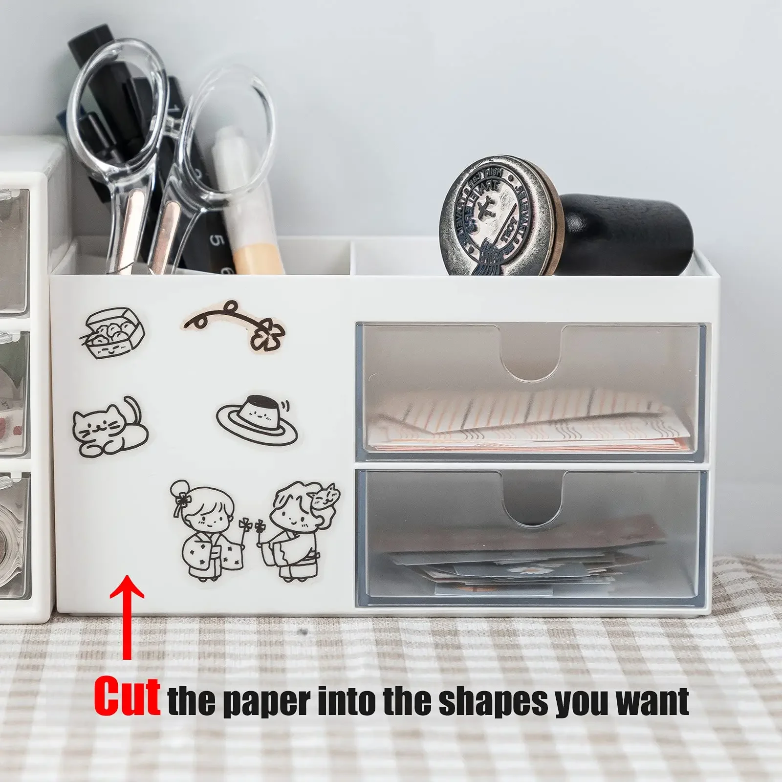 Thermal Mini Printer Paper Transparent Sticker Kid Instant Camera Refill Print Paper for Photo Journal Notes Memo Barcode57x25mm