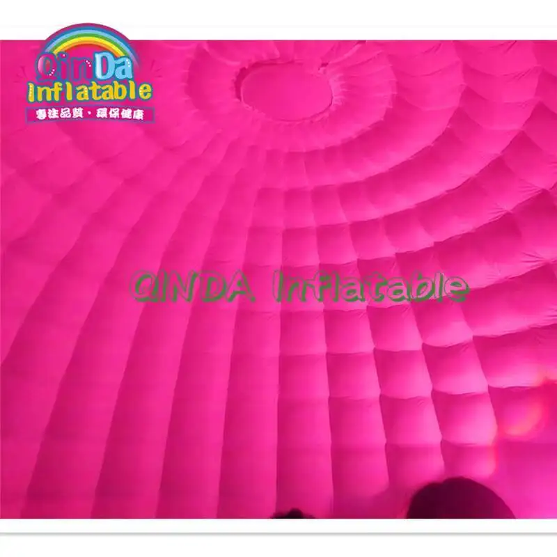 인기 있는 백색 LED 조명 대형 풍선 이글루 광고 돔 풍선 돔 텐트 (야외 행사용)