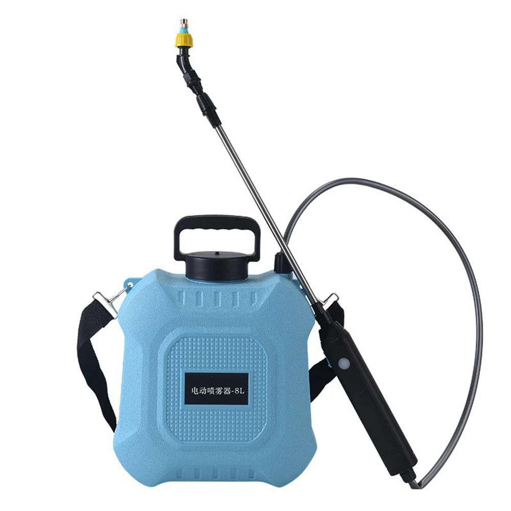 8L Electric Garden Sprayer Adjustable Mist Spray Device 8L Water Tank Comfortable Shoulder Strap Robust Internal Filter