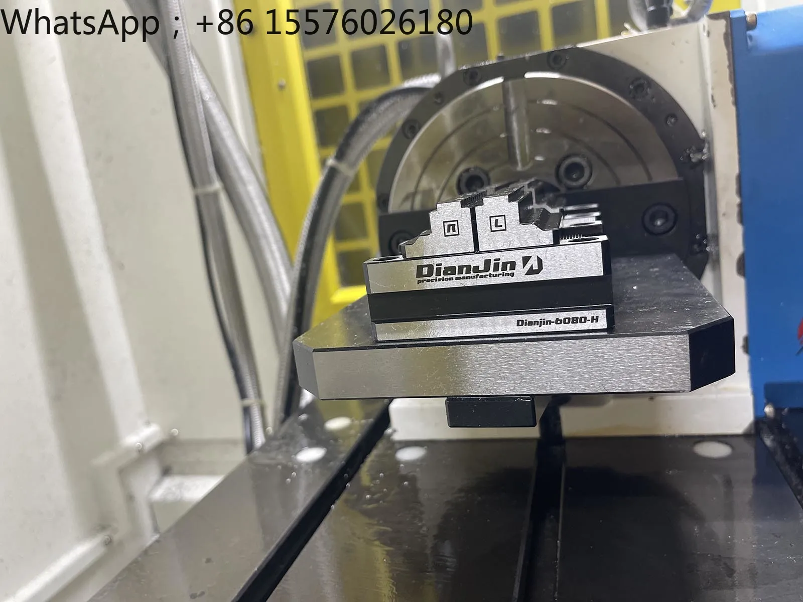 360 Rotational Cnc Precision Bench Vise Manufacturer Ntering Cnc Vise 4th Axis Lang 5 Axis Vise for Machine