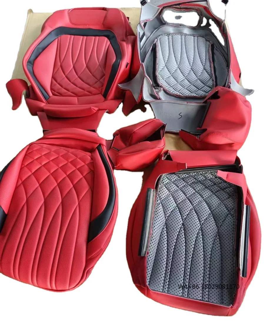 

Custom G20 320D 2019 Car Replacement Leather Seat Cover Similar to M3 Seat Black