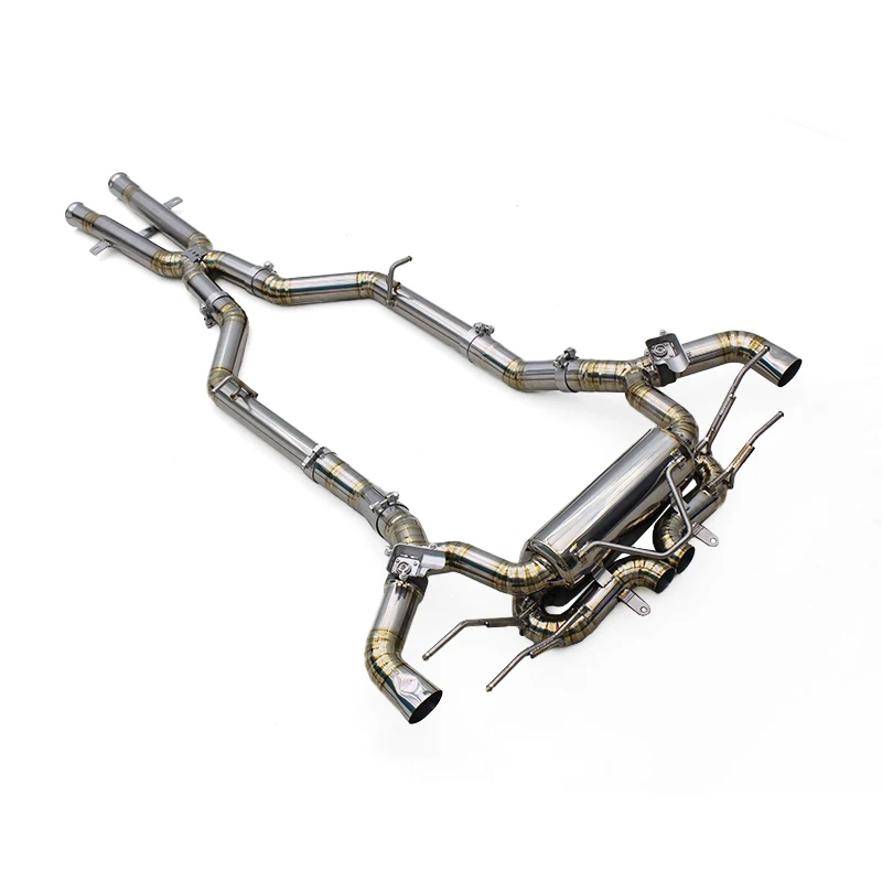 

Yooking Catback Exhaust For Mercedes-Benz AMG GTR/GT R C190 4.0T 2019-2023 Titanium Muffler Exhaust Pipe