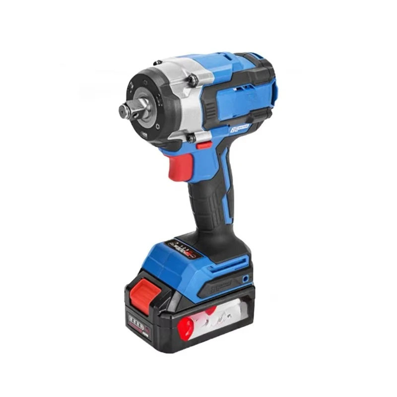 Rechargeable brushless impact wrench Auto repair Electric drill Lithium battery powered electric wrench