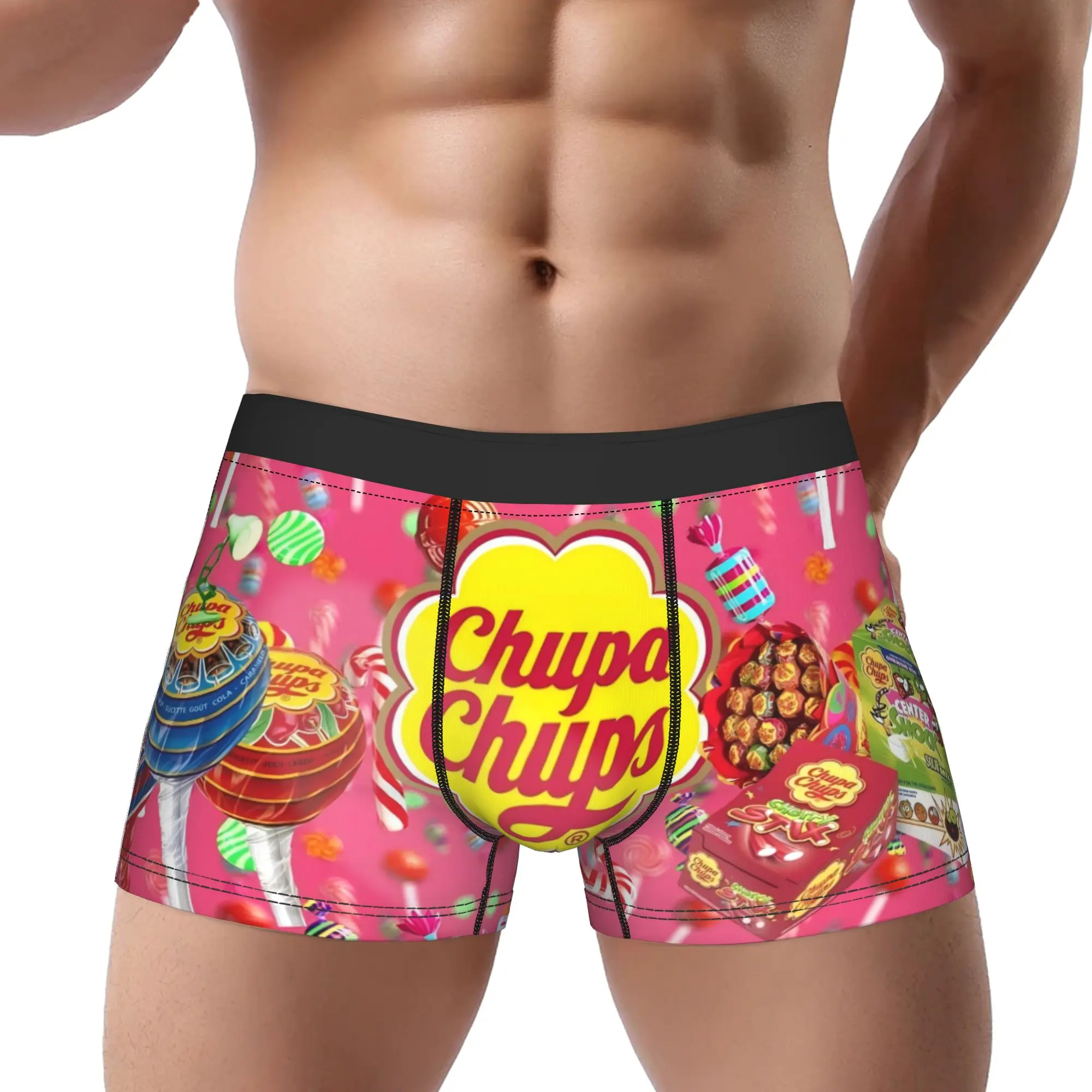 

Мужские трусы-боксеры FUN 21 Chupa Chups с принтом