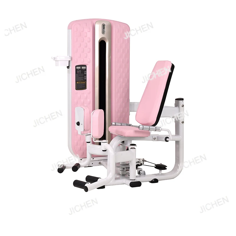 Medialer und seitlicher Oberschenkeltrainer, Beinflexion und Verlängerung beim Sitzen, Hüftanleitung und Entführung, 2-in-1-Beinmuskel-Fitnessgerät