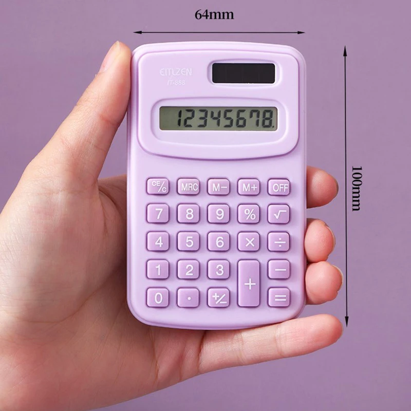 Mini calculadora eletrônica, Papelaria para negócios financeiros, Ferramenta para pequenas empresas