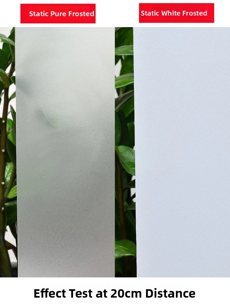 

Прозрачные наклейки из матового стекла, нескользящая с клейкой пленкой для Batoom Office Batoom, защита конфиденциальности, декоративная наклейка...