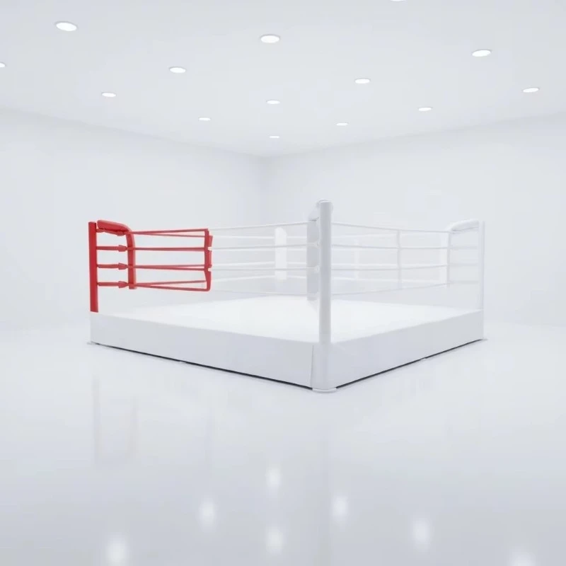 

Wrestling and Boxing Ring – Floor-standing boxing ring, designed specifically for commercial training