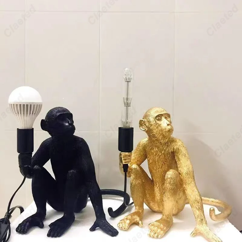 Creative New LED European Resin Nightlight Restaurant Bar Living Room Bedroom Decorative Atmosphere Lighting