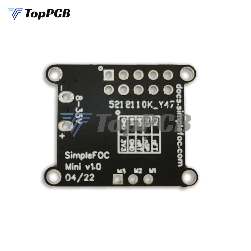 Scheda Driver motore cc algoritmo di controllo SVPWM/SPWM per Driver di controllo FOC di SimpleFOCMini Brushless, per Driver Arduino DRV8313