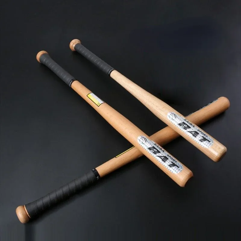 1pc 54/64/74/84cm Solid Ash Wood Locust Wood Baseball Bat Family Defense Hardwood Baseball and Softball Sports Equipment