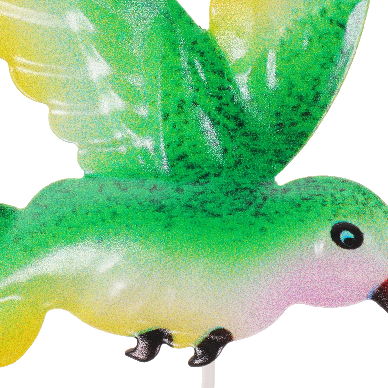 4 قطعة حديقة الطائر الطنان حصص الحديد الفن دائم الحديقة الديكور المعادن الزينة ساحة حصة ديكور في الهواء الطلق الطنان النحت