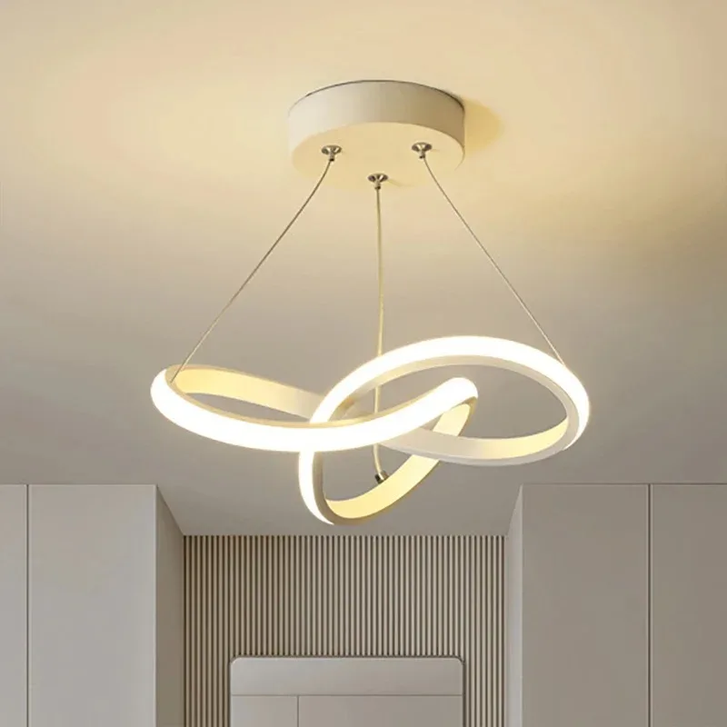 DARHYN الحديثة قلادة LED ضوء الإبداعية شنقا ضوء تصميم مبسط غير منتظم مناسبة للإضاءة الداخلية في المطاعم