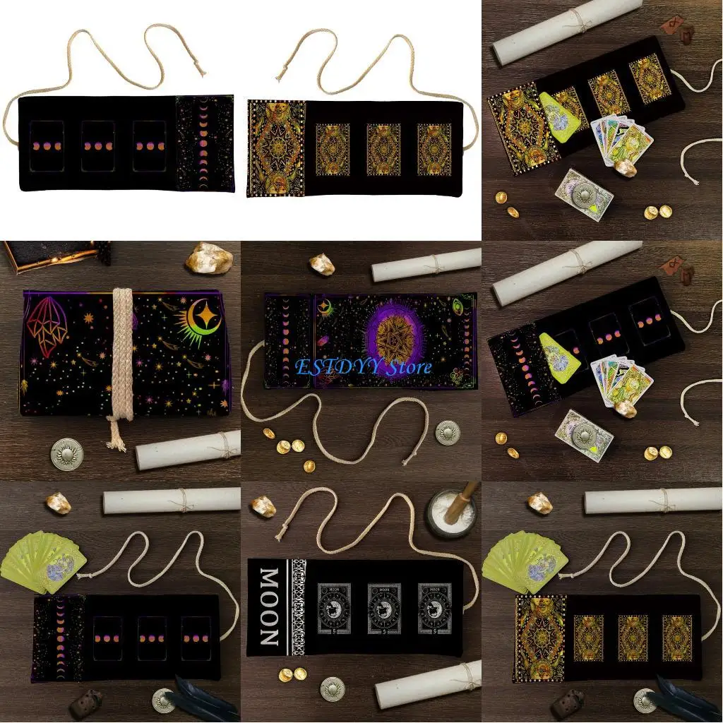 

G6DE Ручная стирка Таро Мешочки Прочность Таро Сумка для кард-ридеров и игр