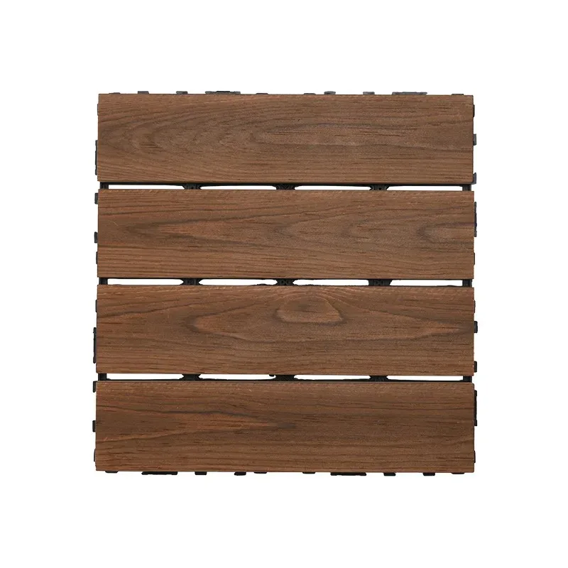 Decoration Of Household Splicing Solid Wood Flooring, Terrace, Courtyard, Outdoor Ground, Balcony Renovation, Solid Wood Floorin image 2