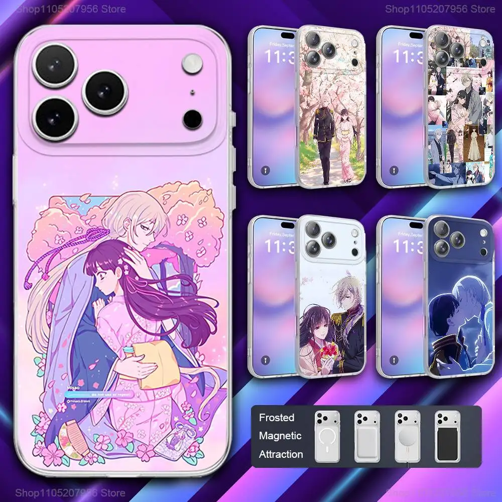 

My Happy Anime M-Marriage Magnetic Frosted Cover Phone Case For iPhone 17,11,16,12,15,14,13,Pro,Plus,E,Max,Air,Mini